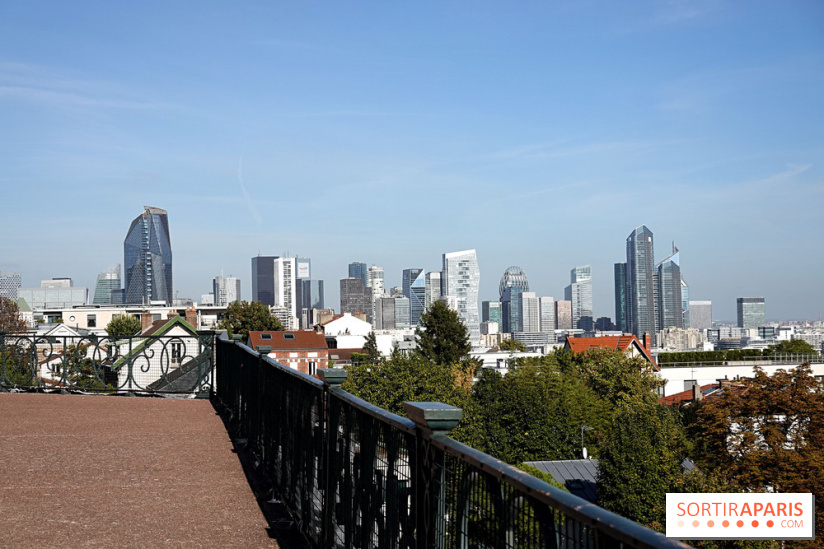 Terrasse du Fécheray à Suresnes - visuel vue Paris et La Défense
