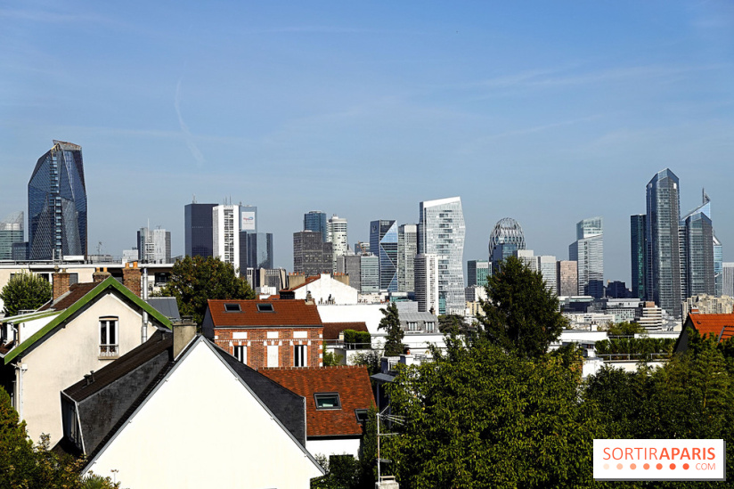 Terrasse du Fécheray à Suresnes - visuel vue Paris et La Défense