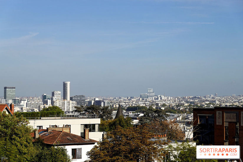 Terrasse du Fécheray à Suresnes - visuel vue Paris et La Défense