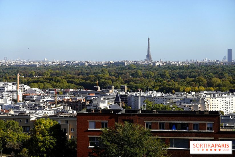 Terrasse du Fécheray à Suresnes - visuel vue Paris et La Défense