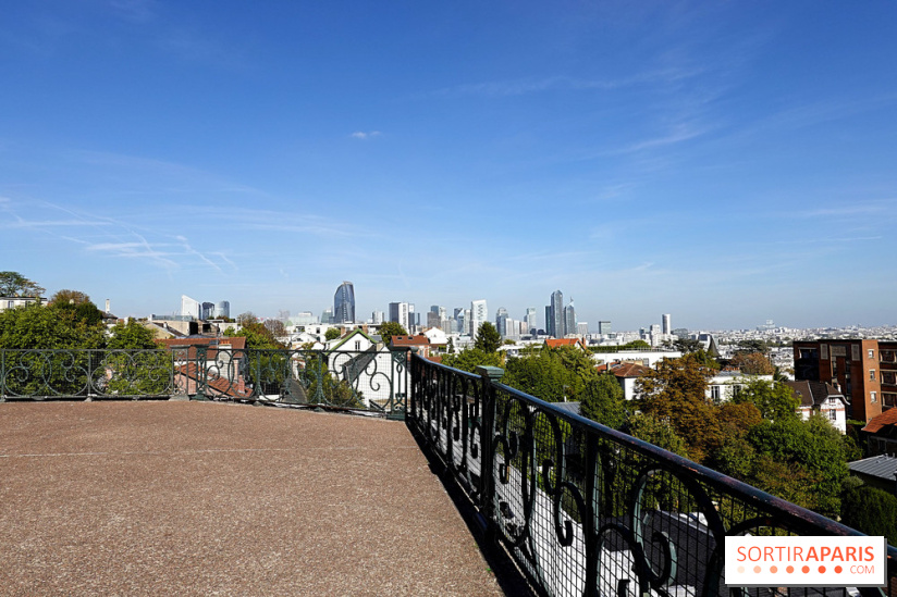 Terrasse du Fécheray à Suresnes - visuel vue Paris et La Défense