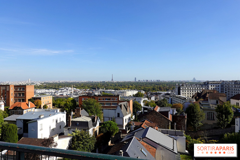 Terrasse du Fécheray à Suresnes - visuel vue Paris et La Défense