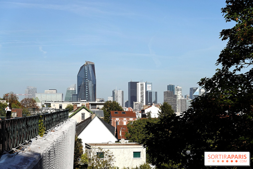 Terrasse du Fécheray à Suresnes - visuel vue Paris et La Défense