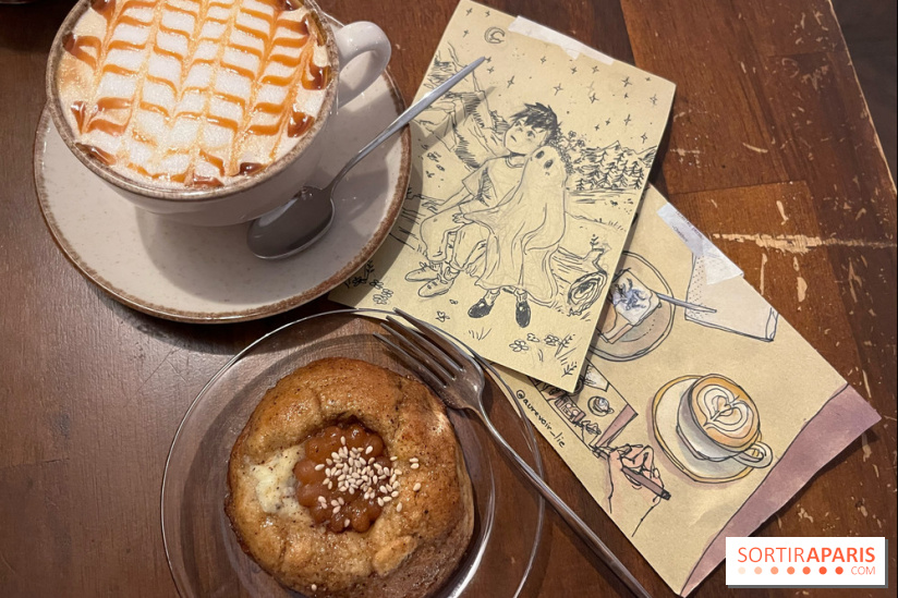 Geurimi, le café très cosy dans le Marais pour se poser et dessiner