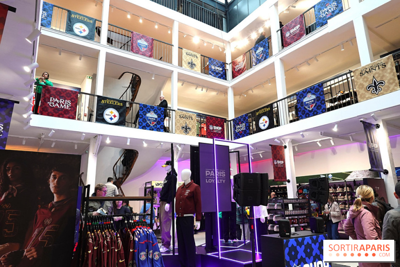 NFL Shop Paris, nos photos