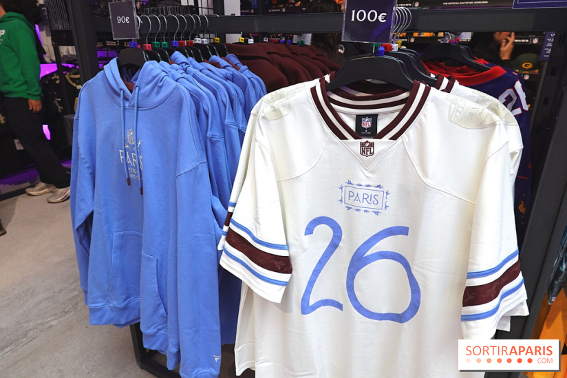 NFL Shop Paris, nos photos