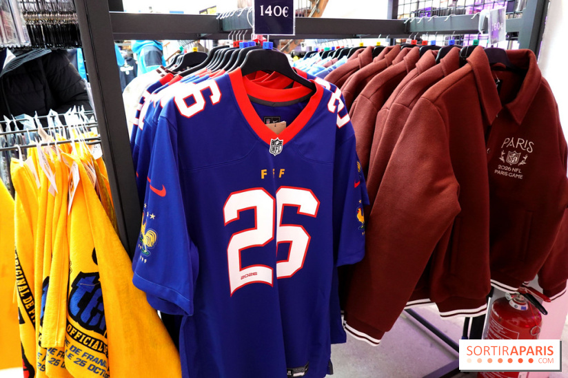 NFL Shop Paris, nos photos