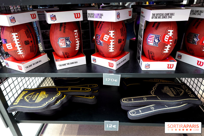 NFL Shop Paris, nos photos