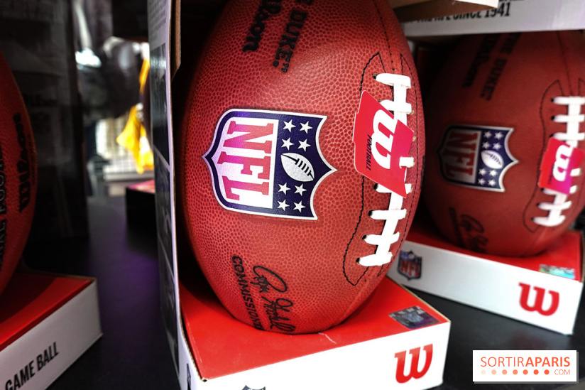 NFL Shop Paris, nos photos