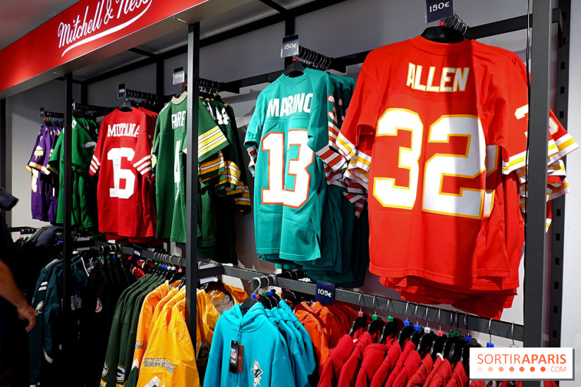 NFL Shop Paris, nos photos