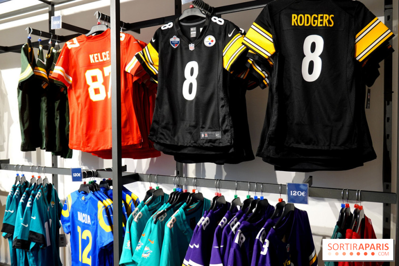 NFL Shop Paris, nos photos