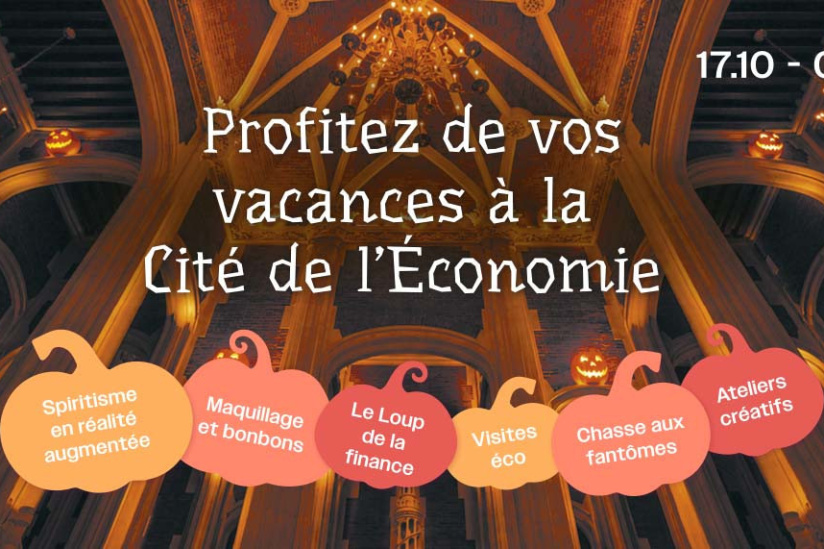 Vacances de la Toussaint à Citéco : jeux, ateliers et Halloween en famille à Paris - Slider paysage