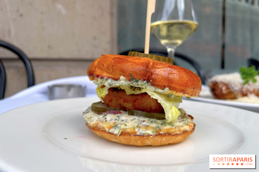 Clos - Burger poisson frit
