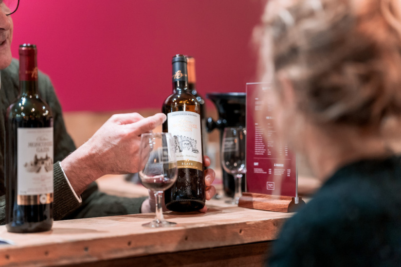 Blaye au Comptoir : découverte des cuvées des vignerons de l'AOC Blaye Côtes de Bordeaux.