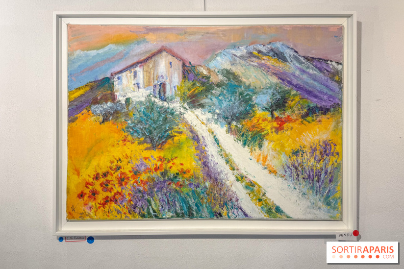 Jeanne Marcel : paysages, fleurs et scènes de plage à la galerie du Vert Galant