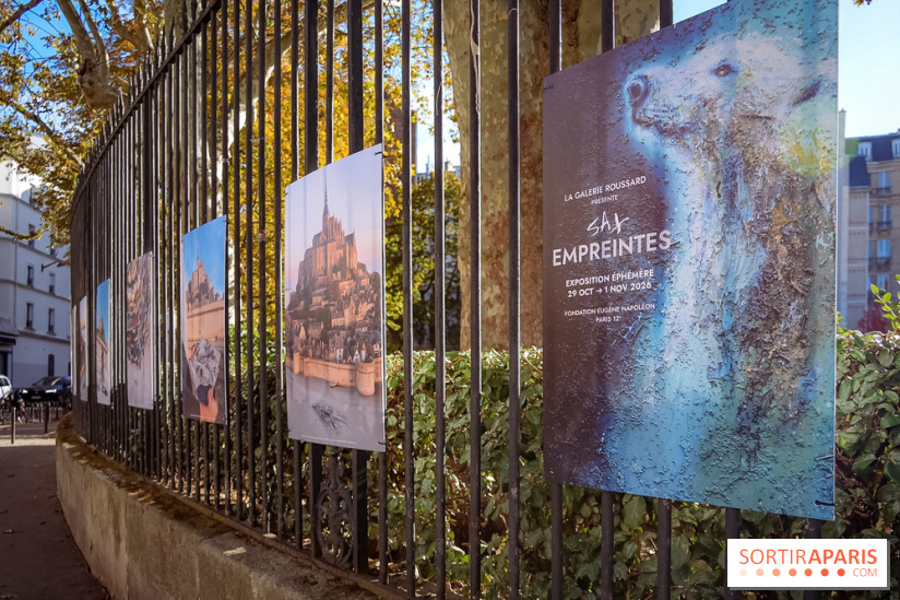 Empreintes, l'exposition Street-art gratuite de Sax à la Fondation Eugène Napoléon