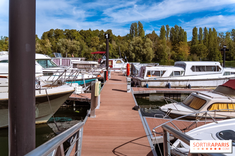 Balade en bateau au Port de Valvins-les-bains, Pays de Fontainebleau : la Seine et ses Affolantes