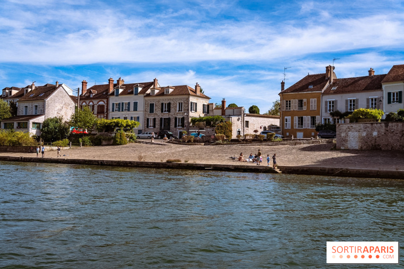 Balade en bateau au Port de Valvins-les-bains, Pays de Fontainebleau : la Seine et ses Affolantes