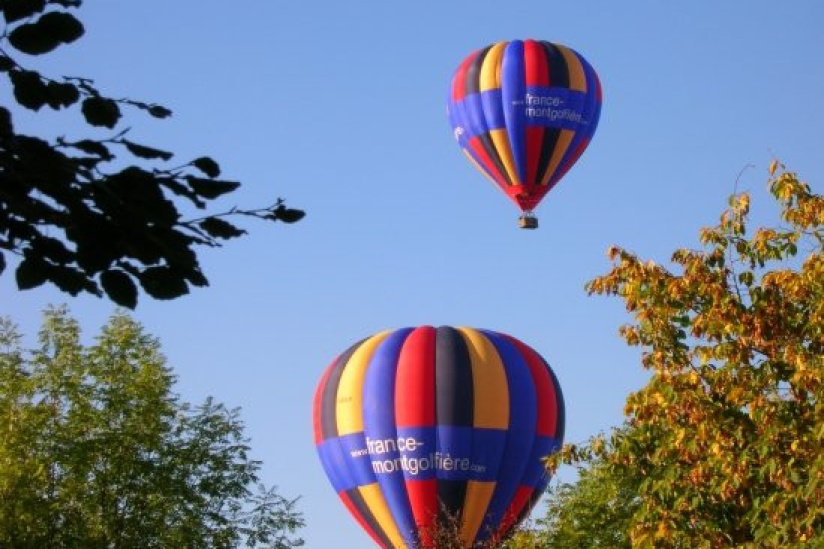 france montgolfières