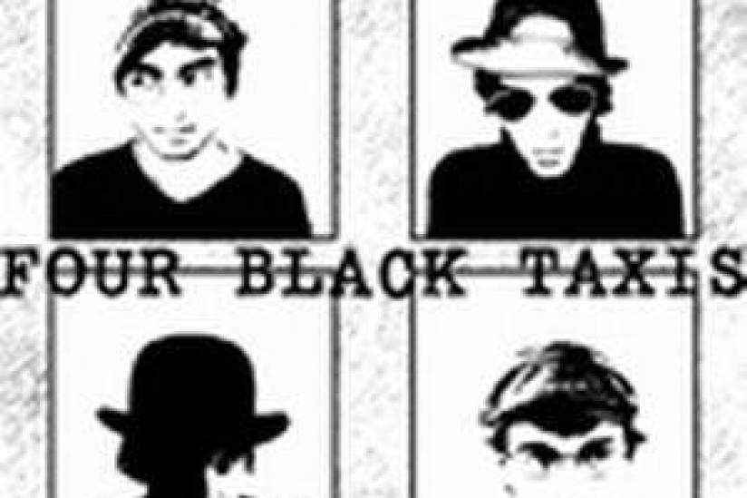 FOUR BLACK TAXIS/ BLUE DAWN