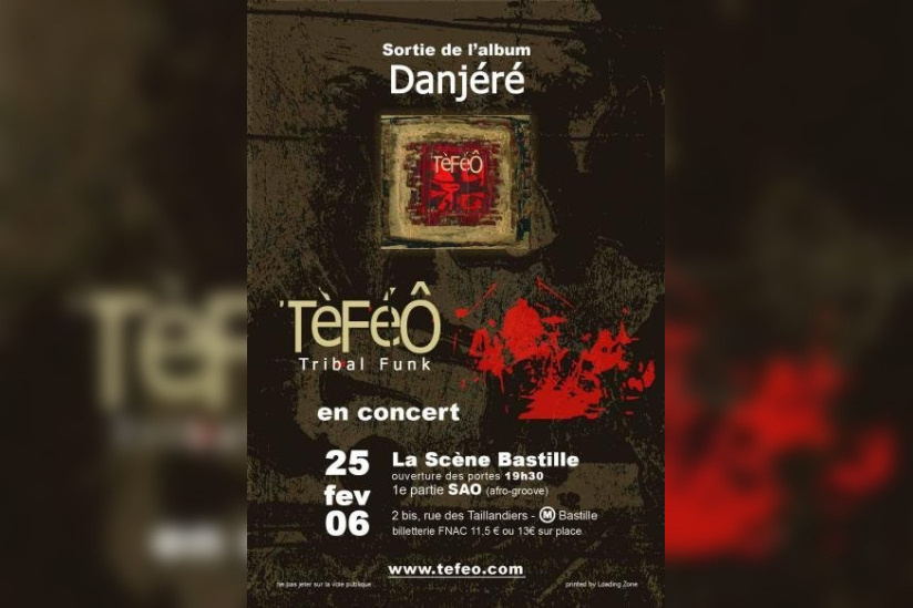 Téféo en concert