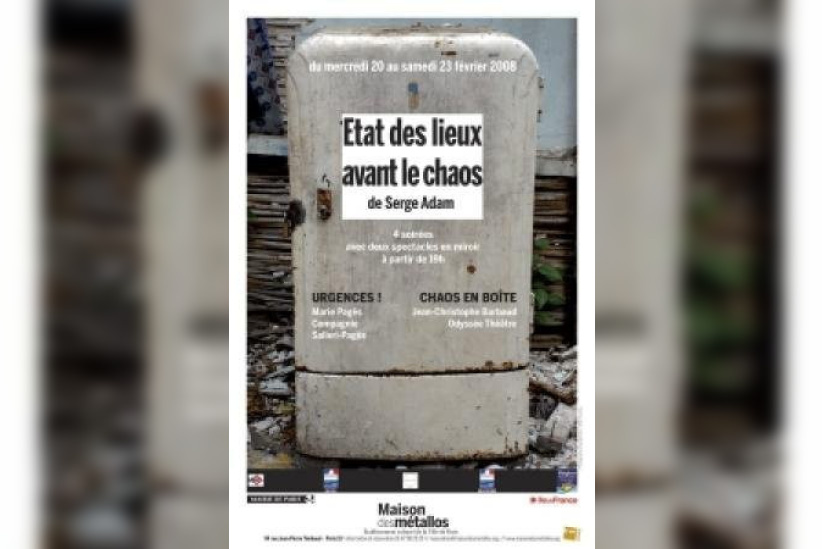 Etat des lieux avant le chaos - Urgences !