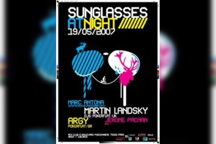 Sunglasses at night Nuits parisiennes