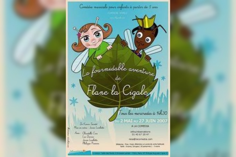 La fourmidable aventure de Flane la Cigale