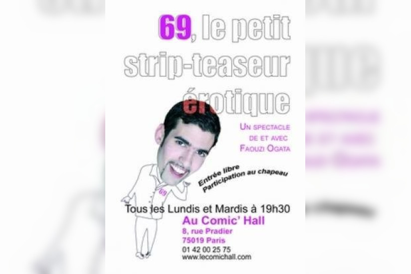  69, le petit strip-teaseur erotique
