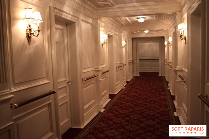 Exposition Titanic au Parc des Expositions de Paris : couloir