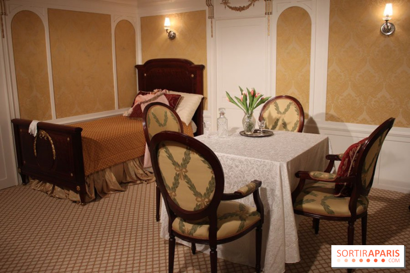 Exposition Titanic au Parc des Expositions de Paris : chambre