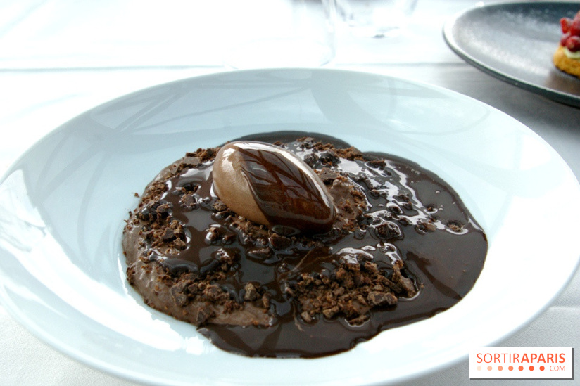 Tare Chocolat, sabayon Grand Cru Venezuela, crémeux à la fève de Tonka