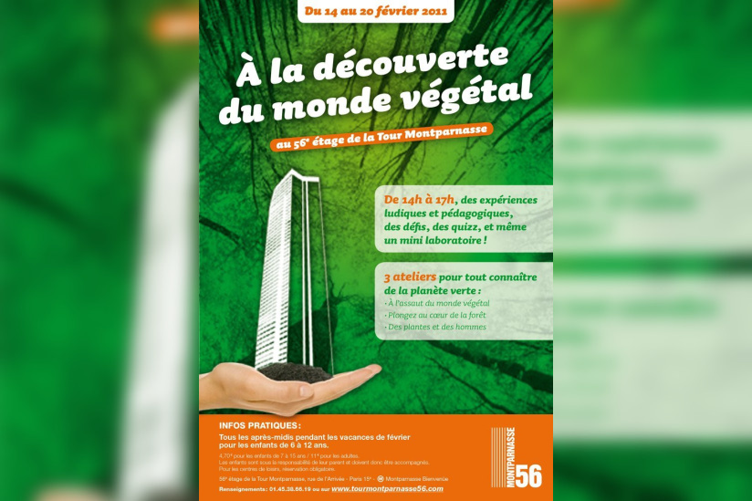 à la découverte du monde végétal, montparnasse
