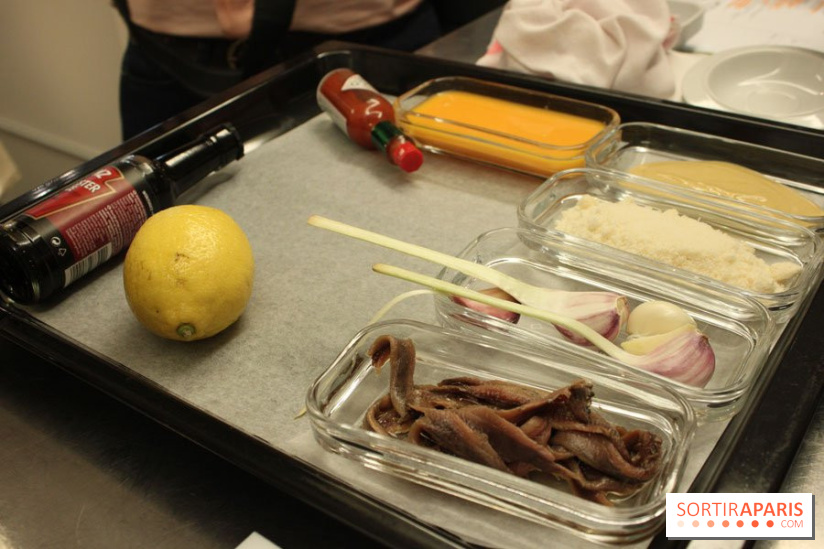 Ingédients sauce ceasar