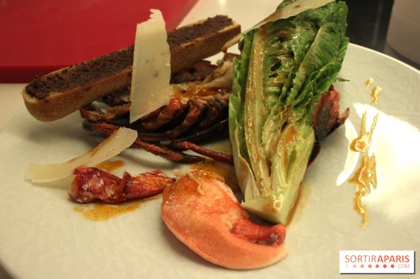 Lobster ceasar salad