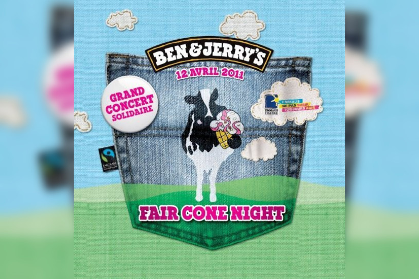 Fair Cone Night, Ben & Jerry's, Bellevilloise, Emmaus, Naïves New Beaters, DJ Pone