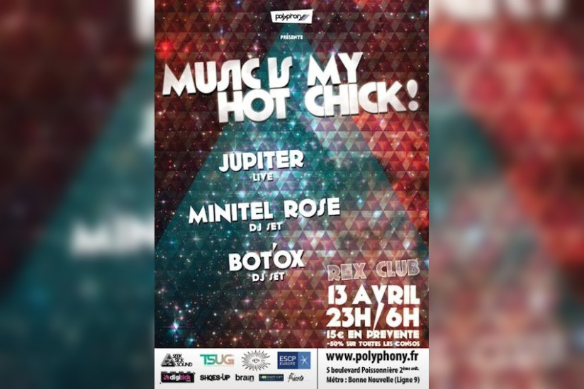 Minitel Rose, Music Is My Hot Chick, Rex Club