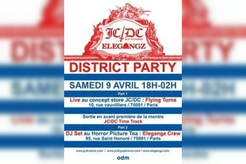 La Distric Party, Castelbajac, Track Time, Horror Picture Tea