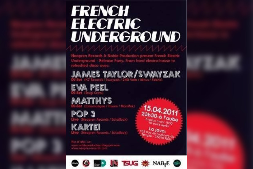 French Electric Underground, Java, Soirée