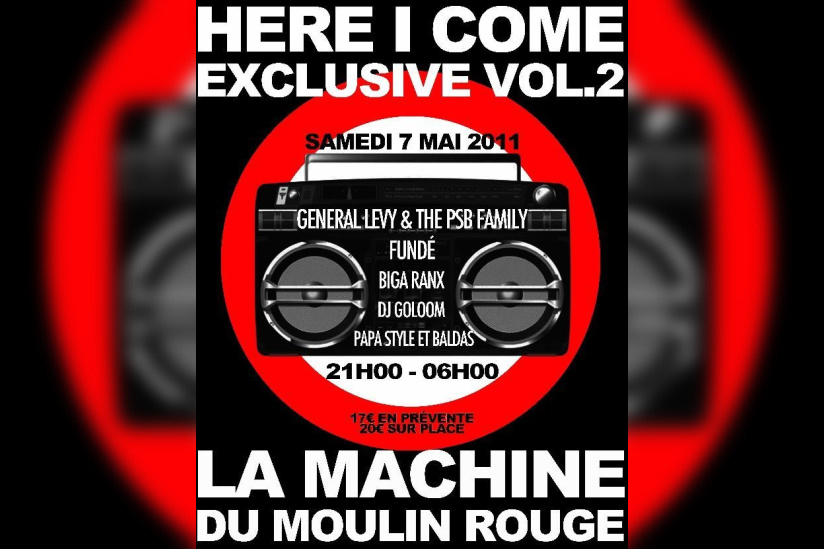 Here I come Exclusive, Machine du Moulin Rouge