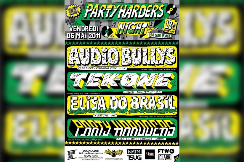 Party Harders, Social Club, Elisa Do Brasil