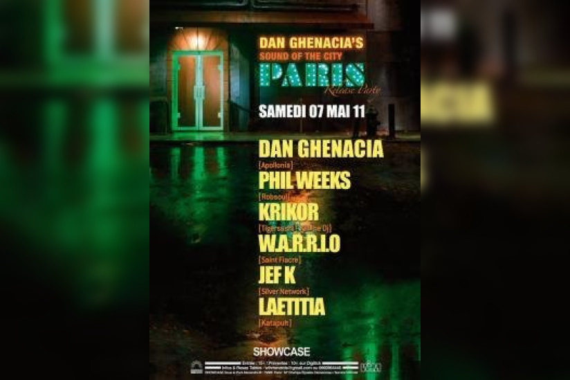 The sound of the CIty, Dan Ghenacia, Showcase