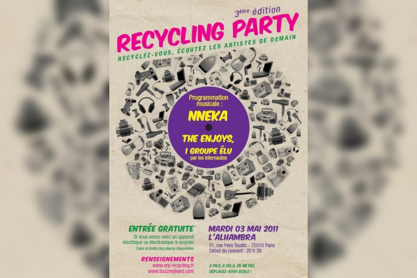 Recycling Party Tour, Alhambra, Nneka, The Enjoys