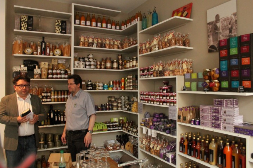 Epicerie Saint-Sabin, Intérieur