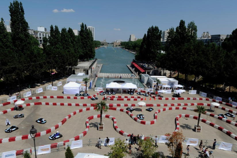 Kart électrique de Paris Plages, Paris Plages Kart