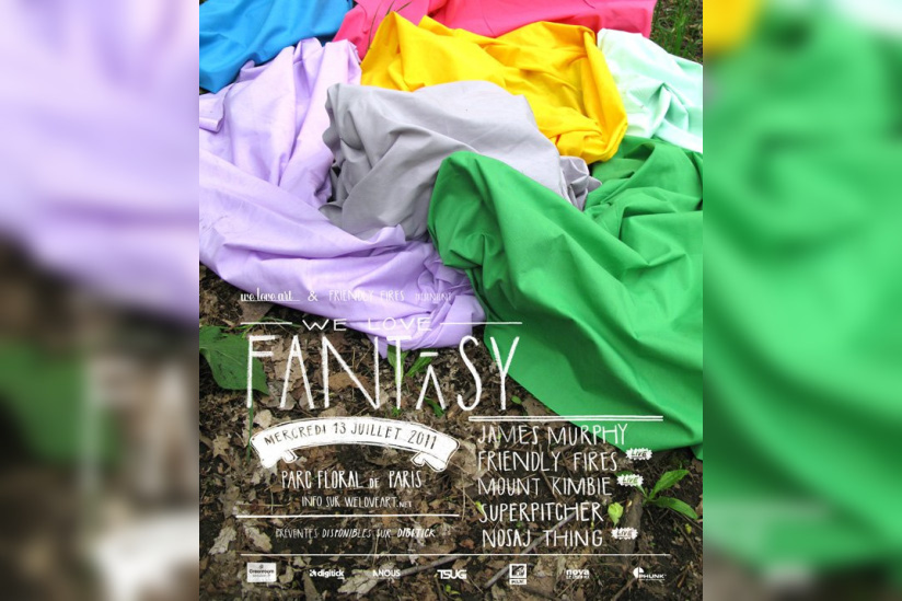 We Love Fantasy, We Love Art, James Murphy, Parc Floral 