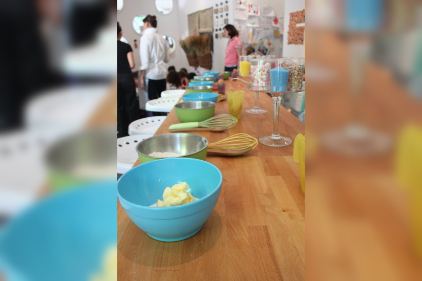 un anniversaire pour enfant à paris, cake l'atelier