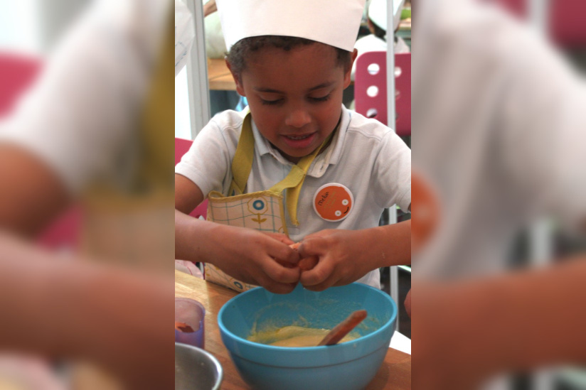 un anniversaire pour enfant à paris, cake l'atelier