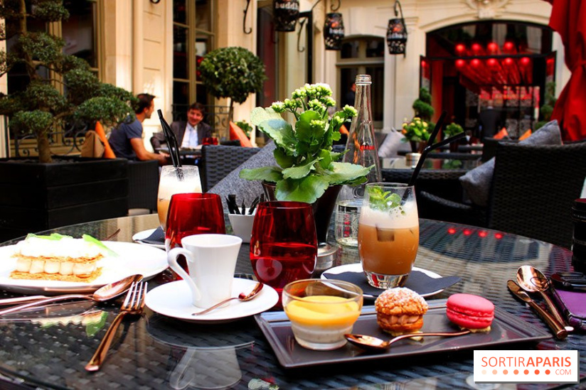 La terrasse du Buddha Bar Hotel Paris