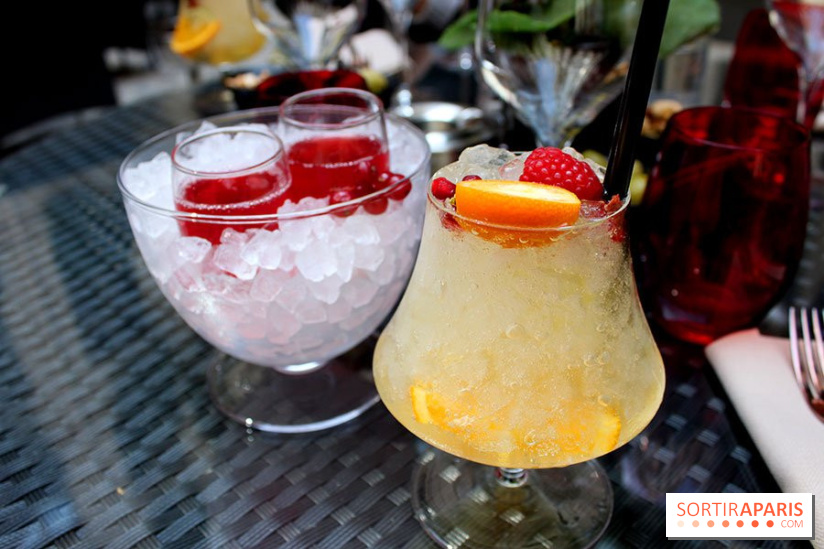 La terrasse du Buddha Bar Hotel Paris